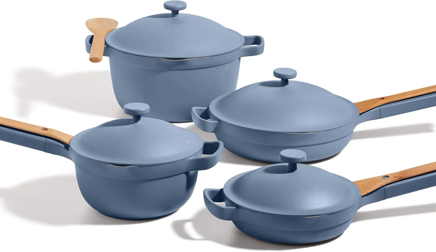 

Cookware Set - 13-Piece Kit Including the Always Pan, Perfect Pot and Spatulas | Multifunctional, Toxin-Free Nonstick | Heat Saf