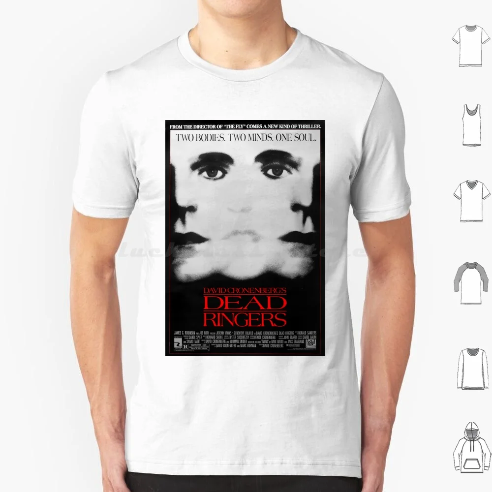 Dead Ringers , David Cronenberg-Vintage Horror Movie Poster T Shirt Men Women Kids 6xl Dead Ringers Cronenberg Horror Movie