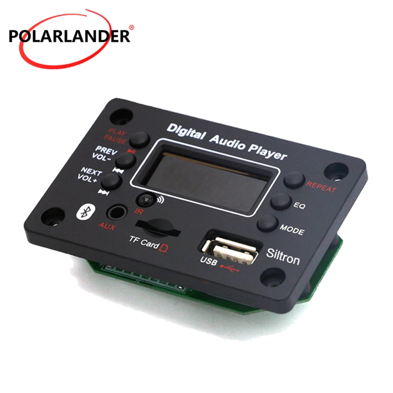 JR-G016B 12V MP3 Decoder Board Bluetooth Color Screen FM Radio Auto Scan Save USB SD Player For Home Toy Audio Upgrade