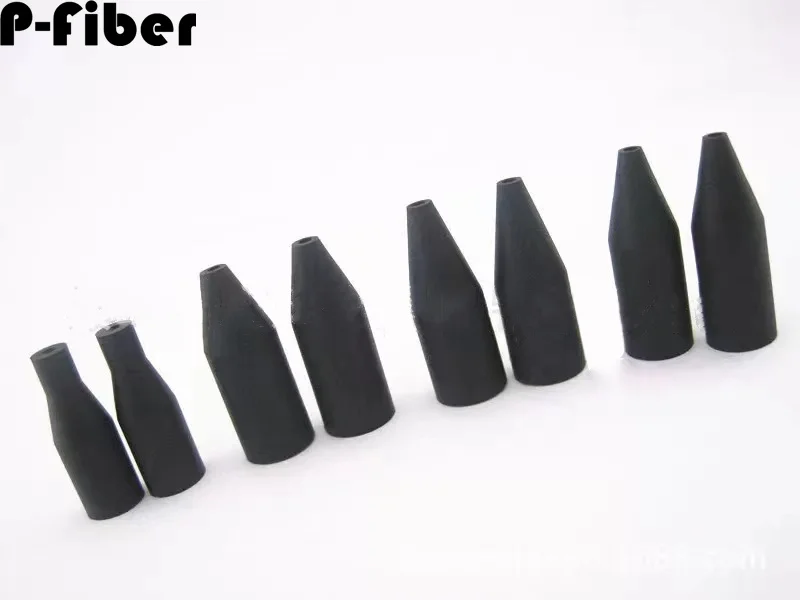 optical fiber boot 1000pcs 0.9mm fiber parts PIN sleeve rubber black 14mm 15.7mm 16mm 16.5mm