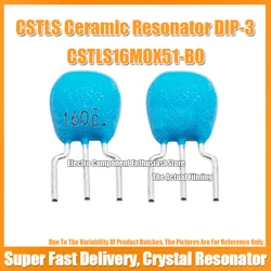 (10PCS) CSTLS16M0X51-B0 16M 16MHZ 16.000MHZ MuRata Ceramic Resonator DIP-3 SIP-3-2.5MM ±0.5% 5PF