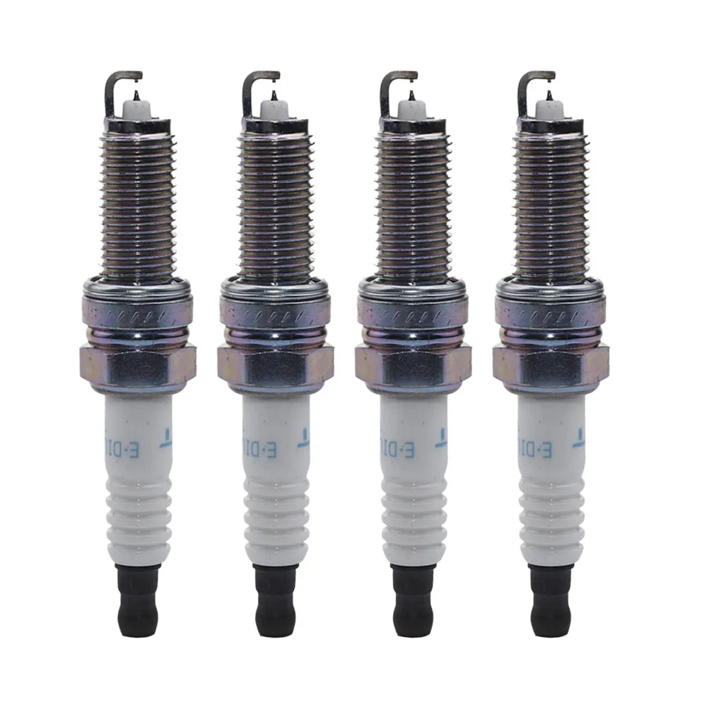 

4pcs Spark Plugs For Kia K5 K9 KX7 Rio Mitsubishi Outlander Pajero Hyundai Genesis Rohens Santafe Sonata Equus DILKR7A11