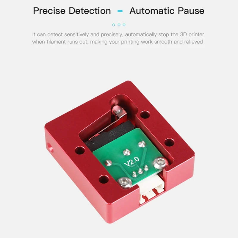 3D Filament Run-Out Sensor  Material Detection Sensor For CR-10S Pro/ CR-10 Pro V2/CR-10Max Ender-3S Ender-3Pro