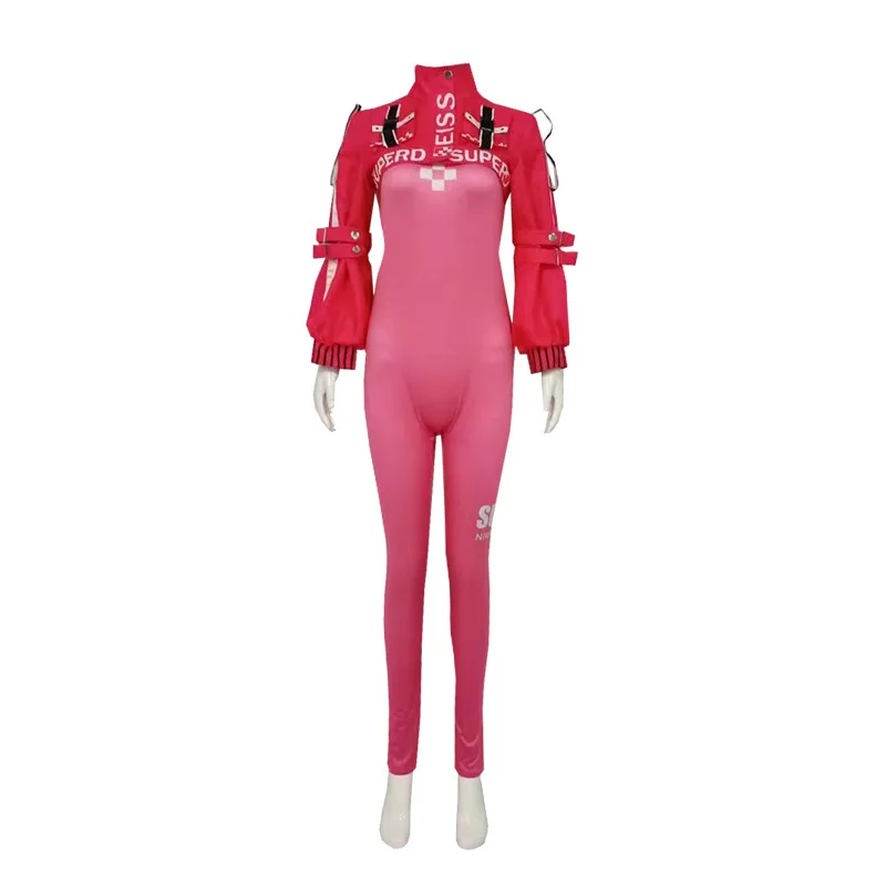 Anime Game NIKKE The Goddess of Victory Alice Cosplay Bodysuit Pink Tight-fitting Bikini Set Halloween Sexy Jumpsuit Costumes