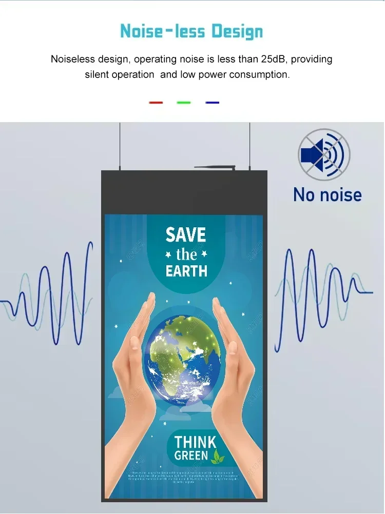 كشك قائم على الأرض مباشرة من المصنع، شاشة LCD رفيعة للغاية وشفافة مزدوجة الشاشة، لافتات رقمية داخلية على الوجهين