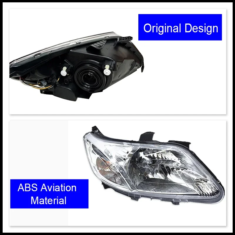 For Chevrolet Sail 2010 2011 2012 2013 2014 Front Headlamp Head Light Running Driver Lamp Cover Assembly Clear Lens Replacement