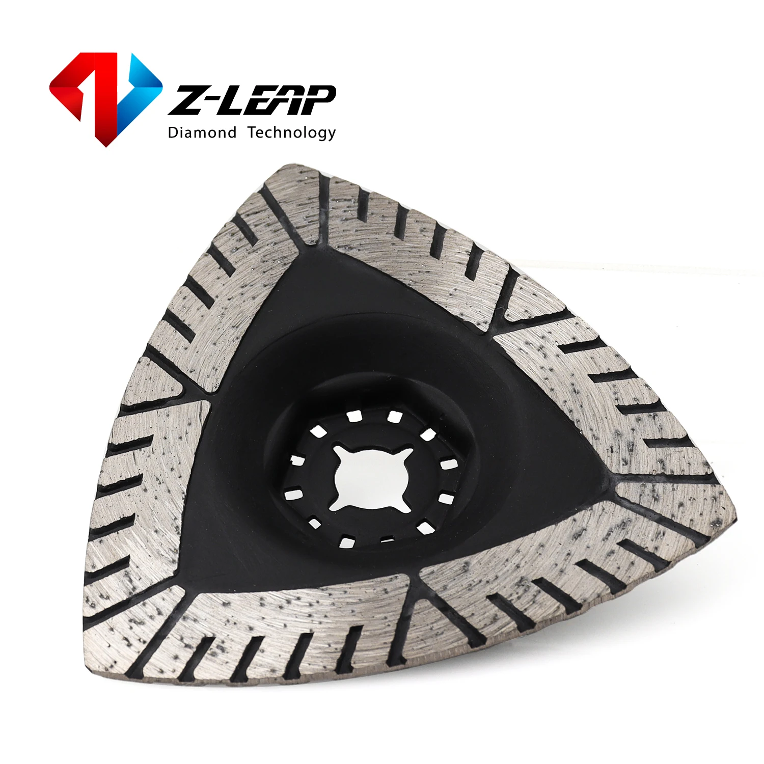 Z-LEAP 1 piece 86mm Diamond Triangle Mini Turbo Cutting Blade For Cutting Stone Granite