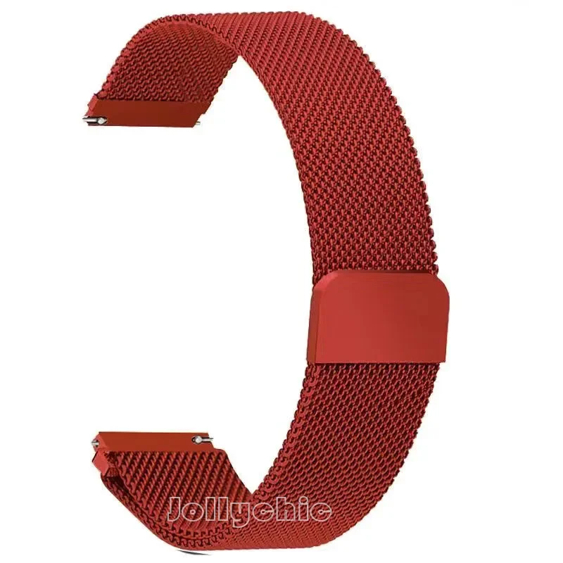 20/22mm Milanese Schleife für Samsung Galaxy 42 46mm Uhr 4 5 3 Strap Band Aktive 2 40/44mm Getriebe S3 für Amazfit Bip Für Huawei gt 2