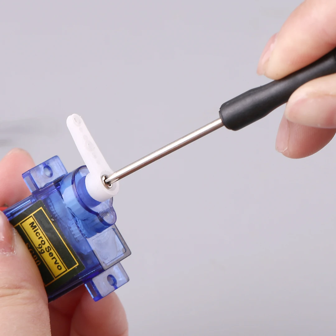 10PCS Cross shaped small DIY screwdriver 2MM mini micro small plum blossom flat mouth screwdriver screwdriver model tool