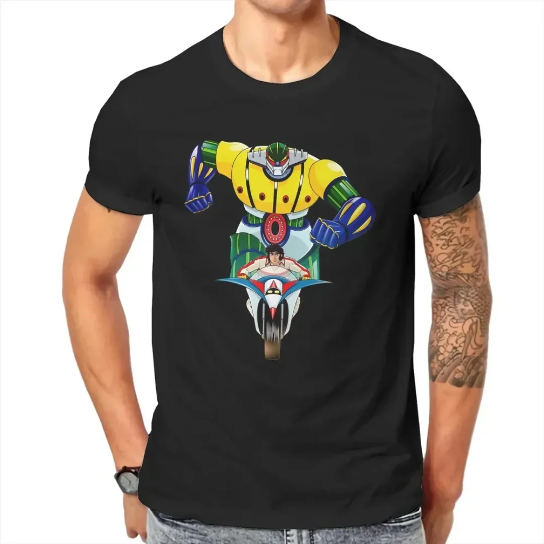 Lustiges Cartoon-Roboter-Grafik-T-Shirt für Männer, Sommer, Alltag, Rundhals-T-Shirt, Herren, Damen, Unisex, Kinderkleidung