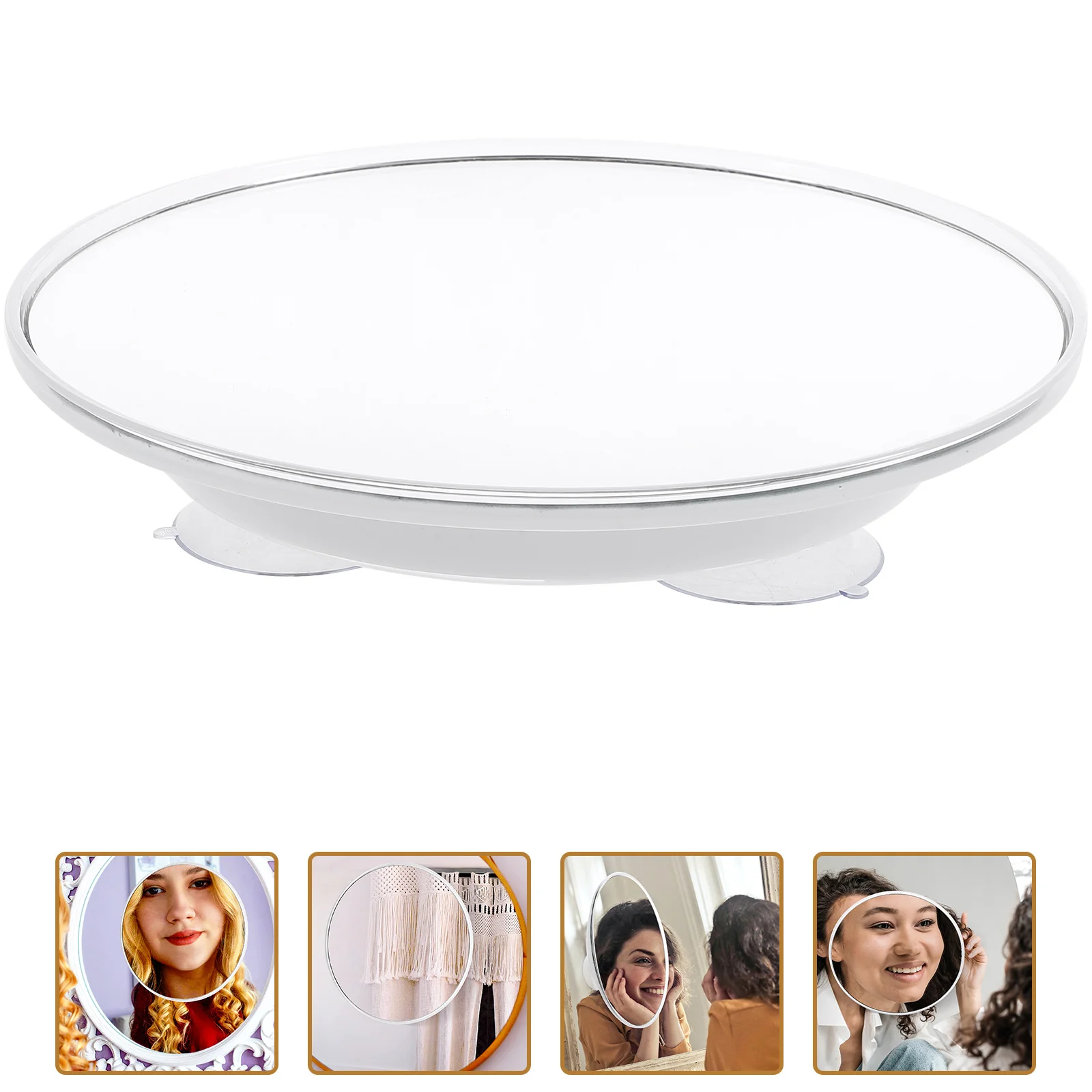 7X Magnifying Mirror Suction Cup Vanity Dresser Decor Bathroom Travel Woman