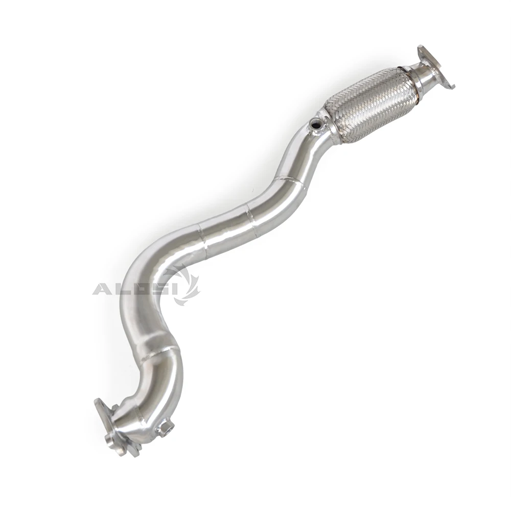 Car Downpipe Exhaust Suitable for Honda CITY FIT ARIA 1.5 2008-2013 Stainless Steel Exhaust Downpipe, Manifold to Enhance Power