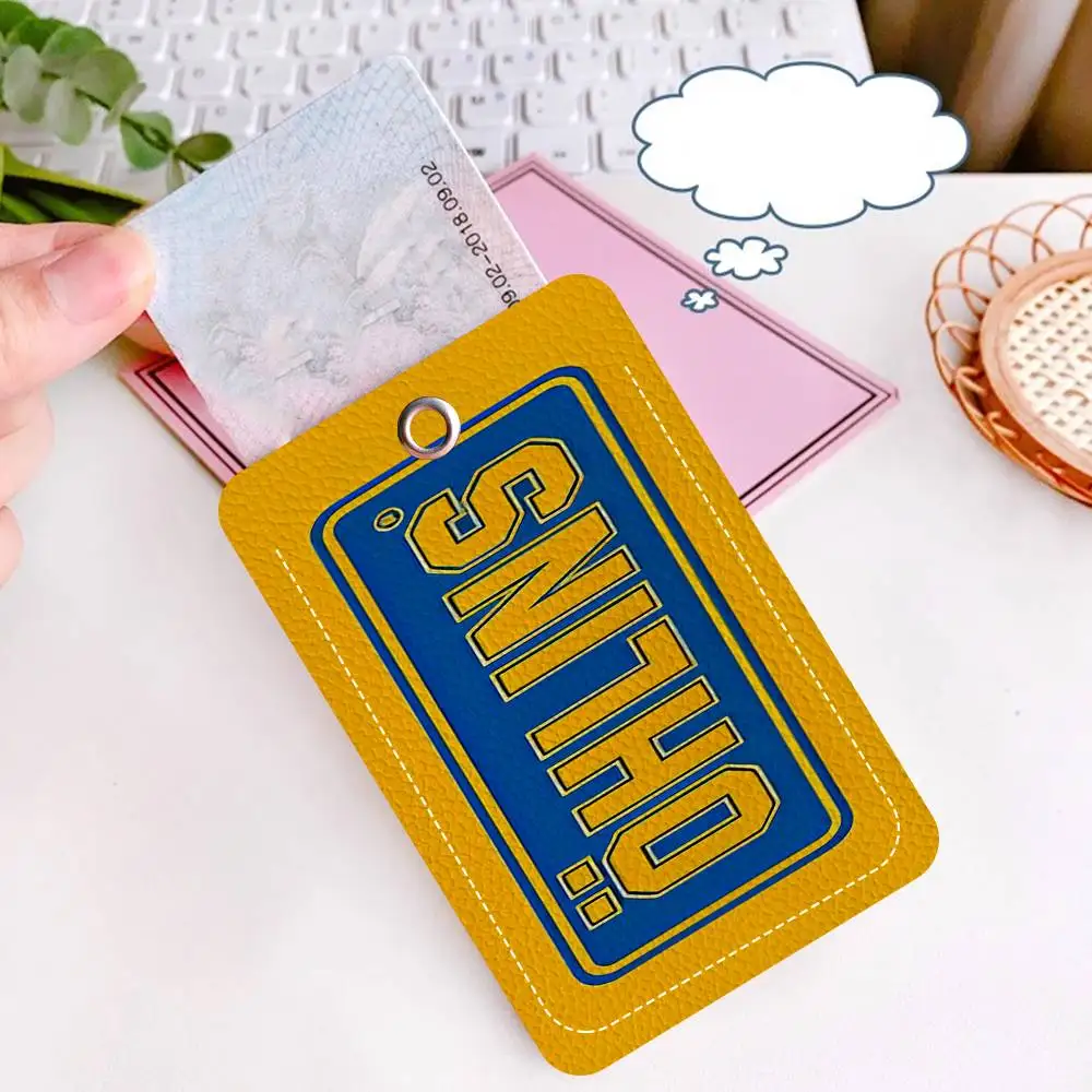 O-Ohlins الكرتون بطاقة المفاتيح أنيمي الأزياء قلادة حقيبة معرف الباب بطاقة حالة حافلة بطاقة لطيف الكبار هدية عيد ميلاد #3