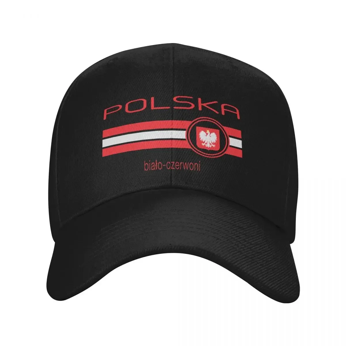 Football - Poland (Home White) Baseball Cap Kids Hat Streetwear Men Caps Women's