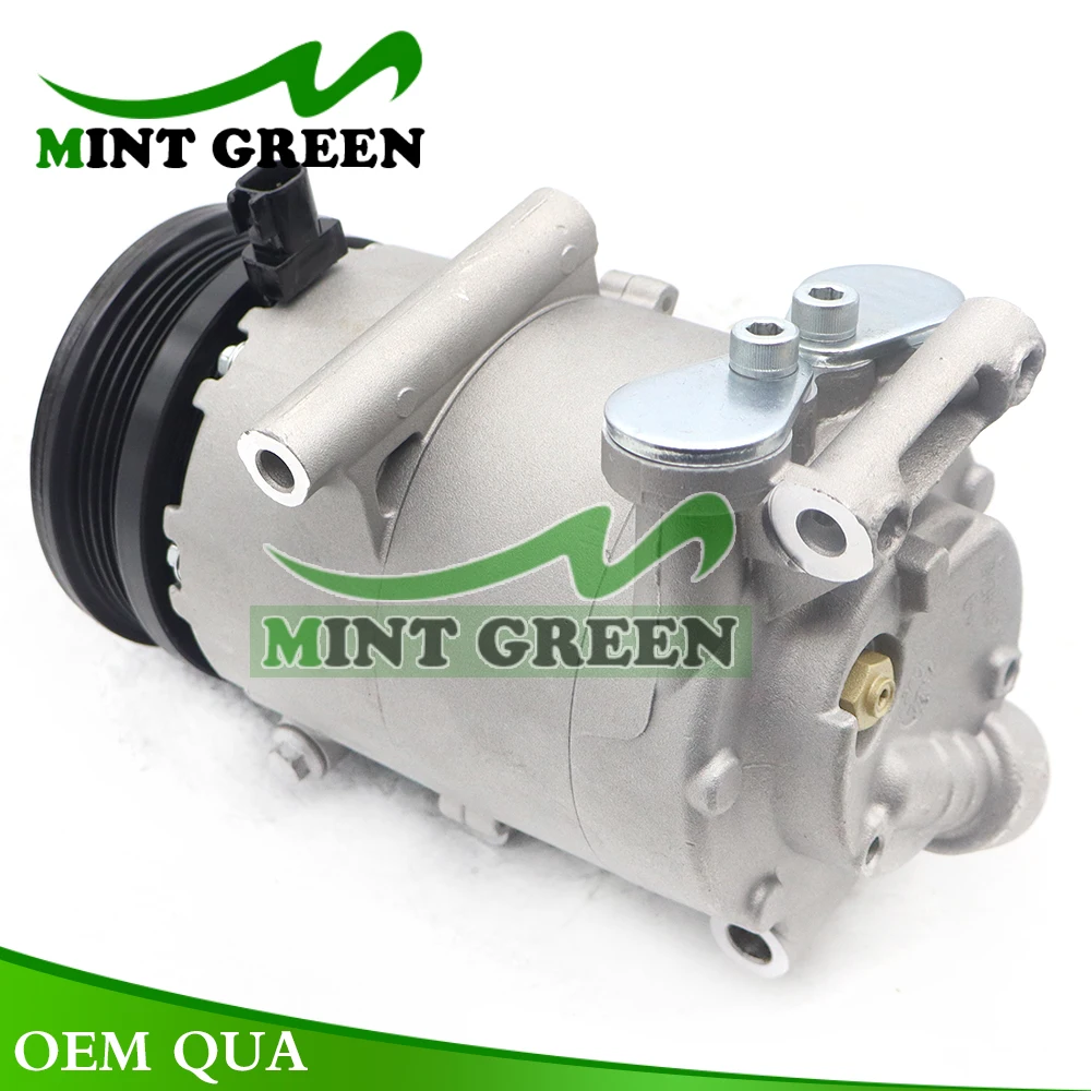 VS16 A/C AC Compressor & AC Clutch For FORD Focus MK2 1.8 2.0 Petrol 2007-2011 6M5H19D629AB 3M5H19497BD 3M5H19497BA 5PK 12V
