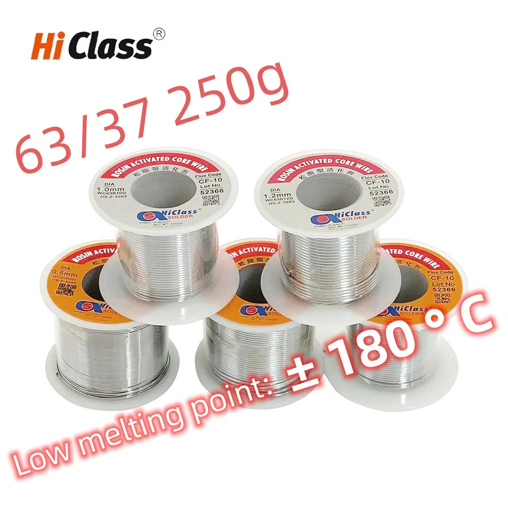 Asahi Quality Hiclass solder wire Low Melt Rosin Core Flux1.8%~ 2.4% tin for welding soldering TIN WIRE