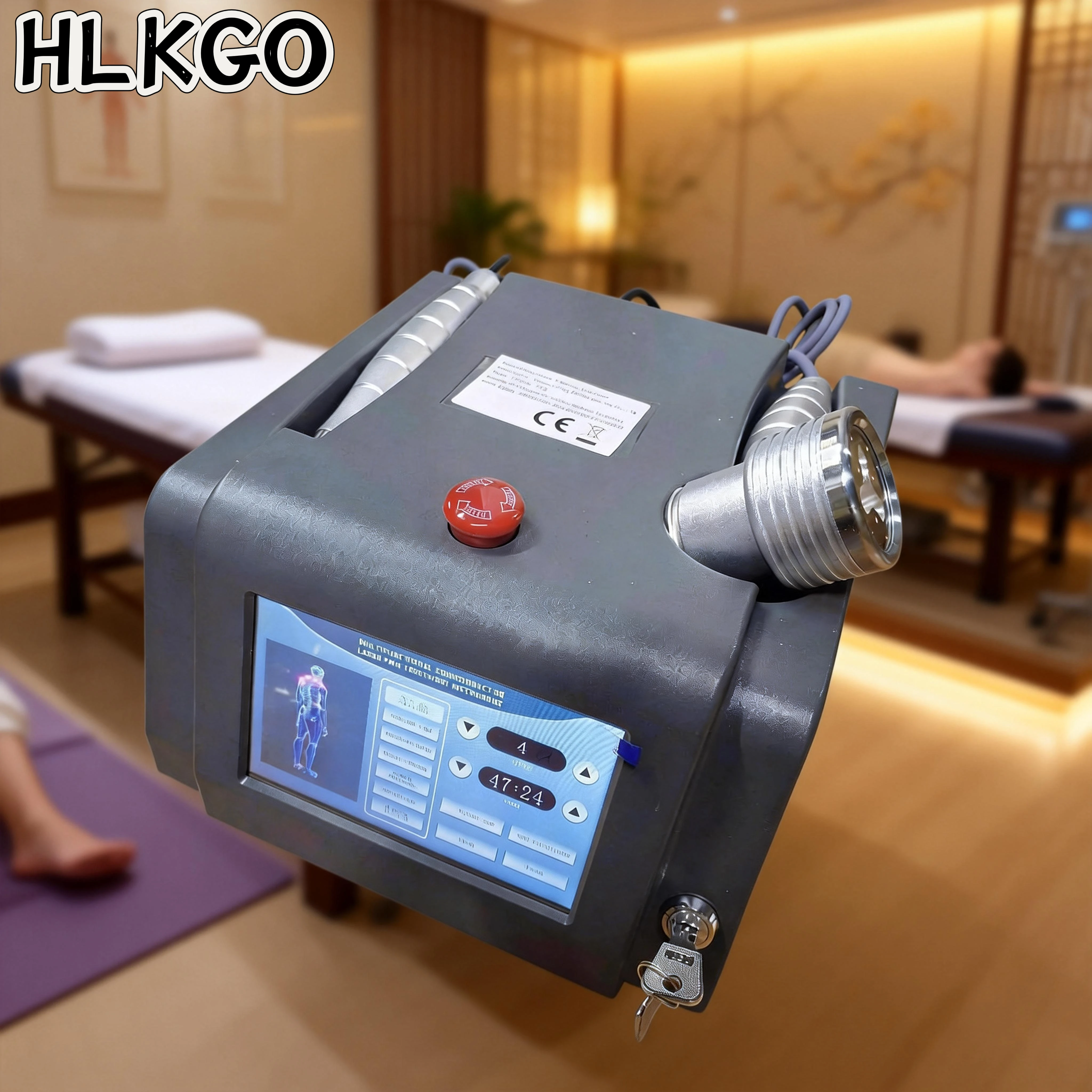 

Medical Grade Class IV Cold Laser Therapy Device 5W 808nm, Professional Physio Tool for Deep Tissue & Nerve Repair