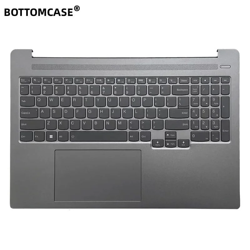 

BOTTOMCASE® IdeaPad Pro 5 16IRH8 IdeaPad Pro 5 16IHP9 laptop upper case palmrest cover with backlight keyboard Grey