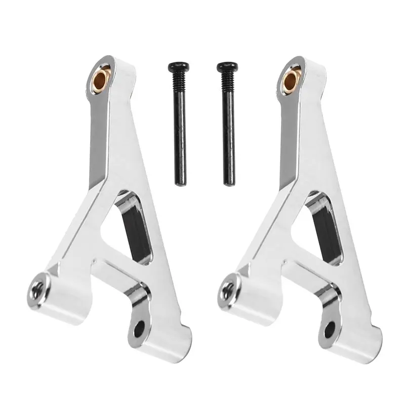 

X18A-For MJX 1/14 Scale RC Car Upgrade Rear Upper Swing Arm Kit- Silver Accessories For Models 14301/14302 14303 14304