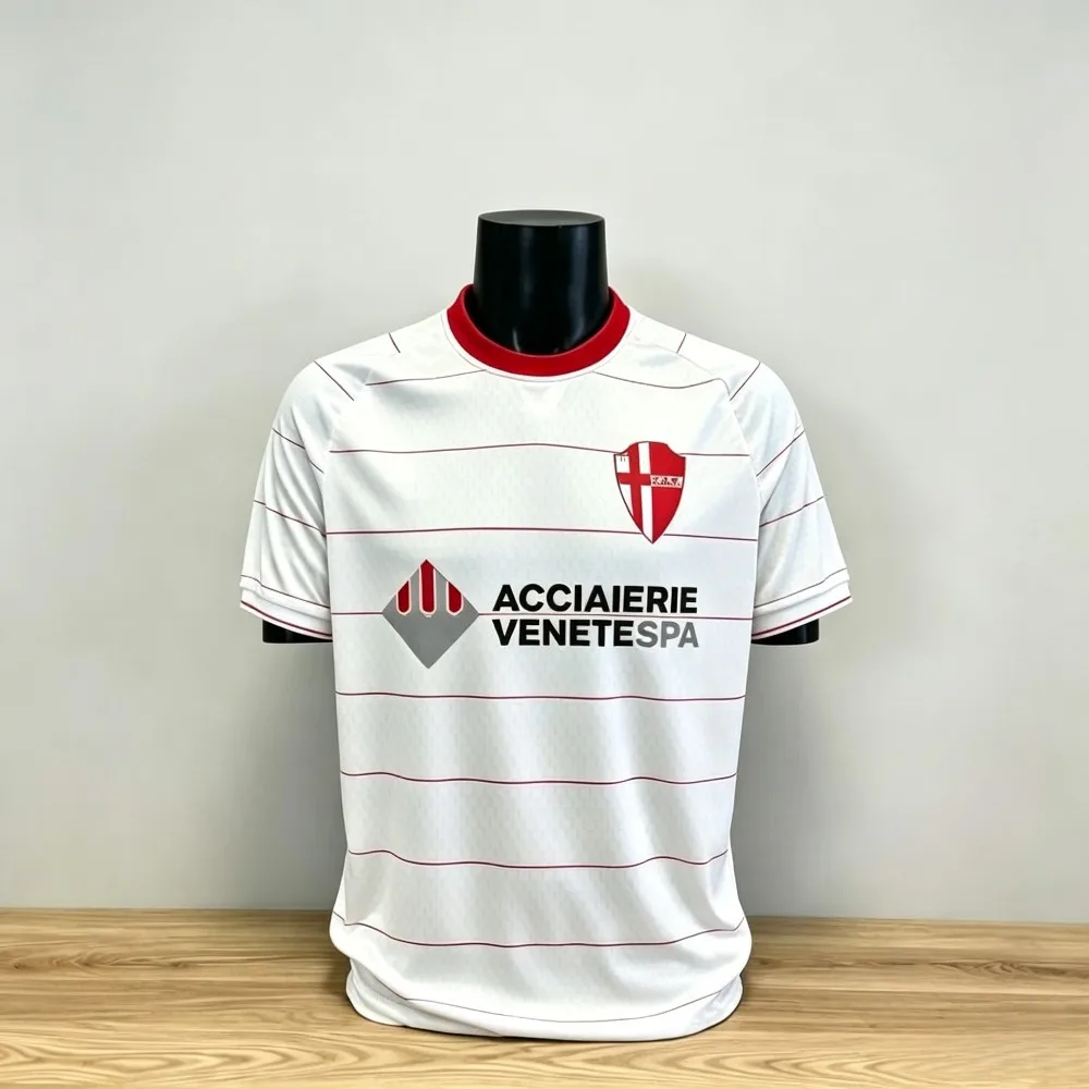 26-27 Padova Home and Away Men's Unisex T-Shirt with 3D Print Comfortable and Breathable Sports Casual Top Streetwear