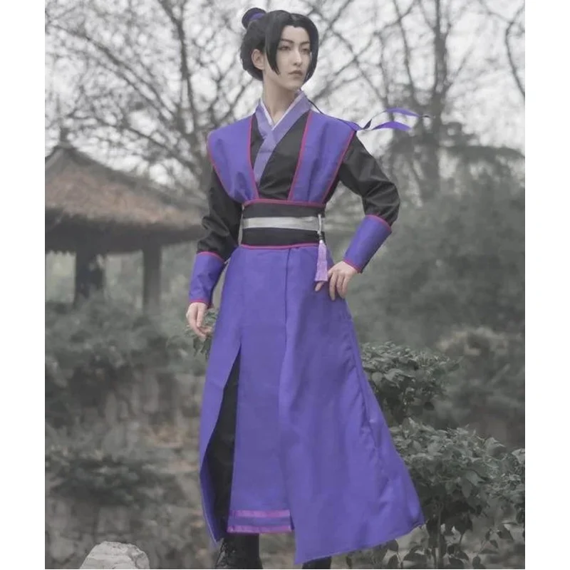 qq45 أنيمي الجامح مو داو زو شي جيانغ تشنغ وو شيان زي الشباب وي Wuxian Hanfu تأثيري حلي