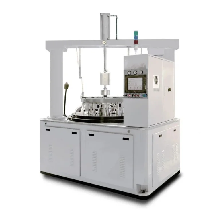 Automatic high precision vertical double surface lapping polishing machine