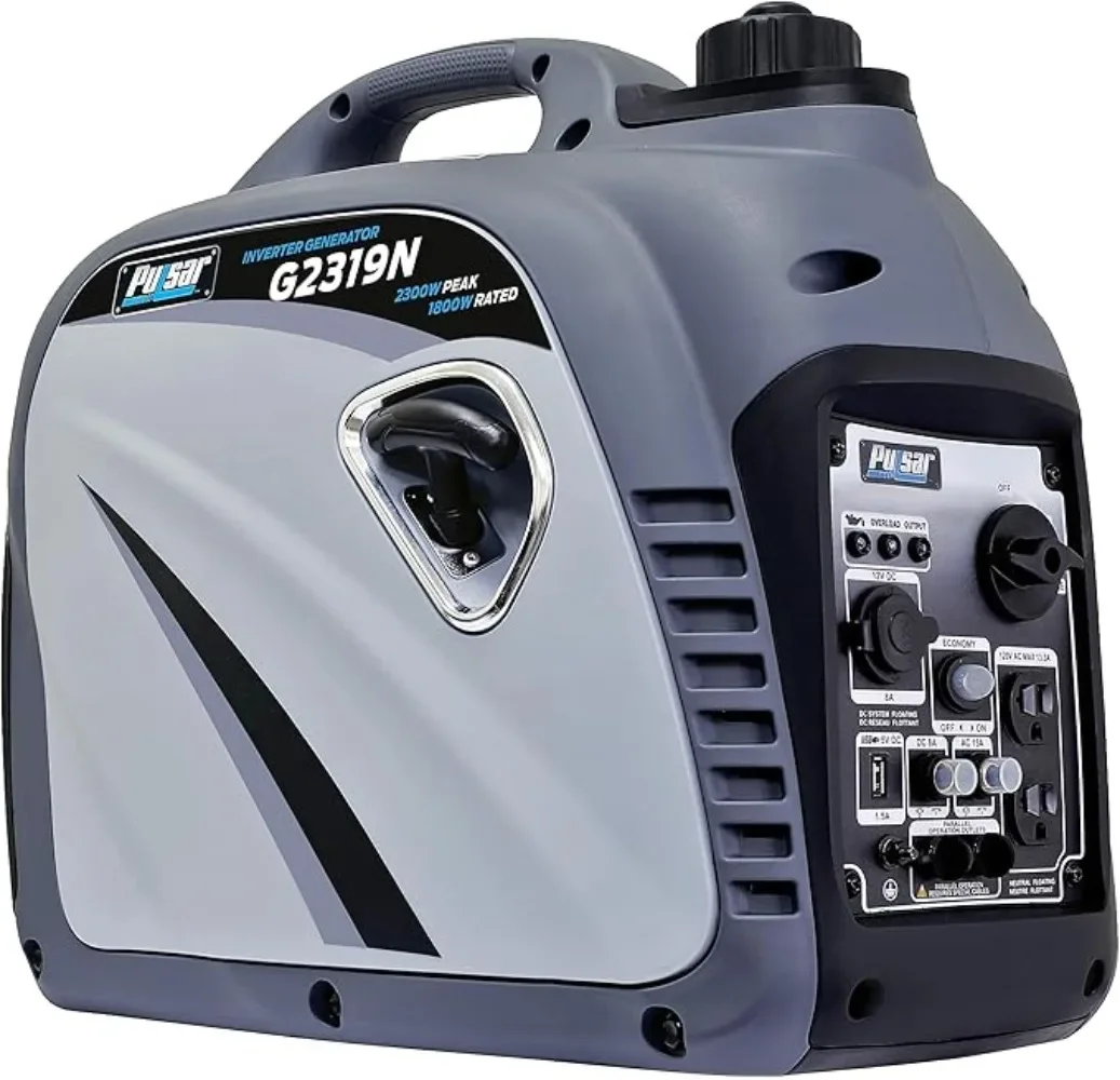 2,300W Portable Gas-Powered Quiet Inverter Generator With USB Outlet & Parallel Capability Carb Compliant G2319N