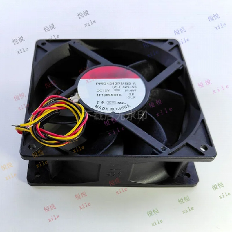 L   L  FOR SUNON PMD1212PMB2-A DC12V 14.44W 12038 12CM 3-Wire Inverter Cooling Fan
