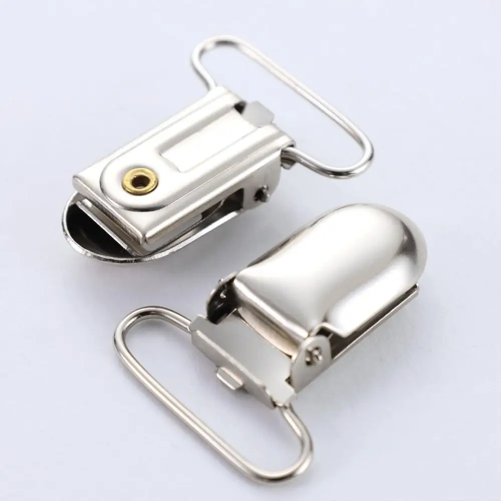 

10pcs NEW Multi-functional Pacifier Holder DIY Non-slip Metal Clip Rust-proof Toy Holder Baby Supplies