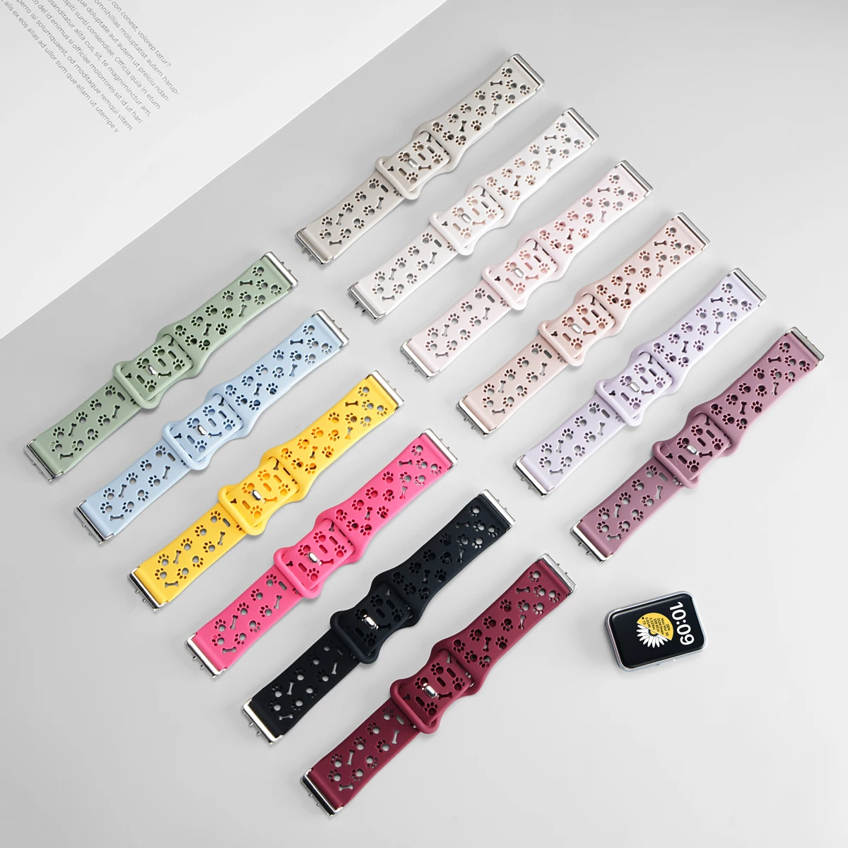 Pulseira de Silicone com Estam - Samsung Smartwatch Accessories avaliação e preço