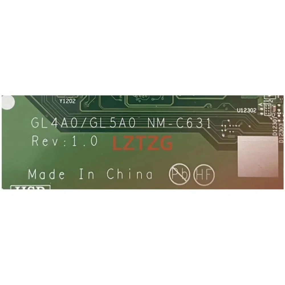 NM-C631 pour Lenovo ThinkPad L14 L15 carte mère d'ordinateur portable avec I3 I5 I7-10th Gen CPU UMA 100% testé OK