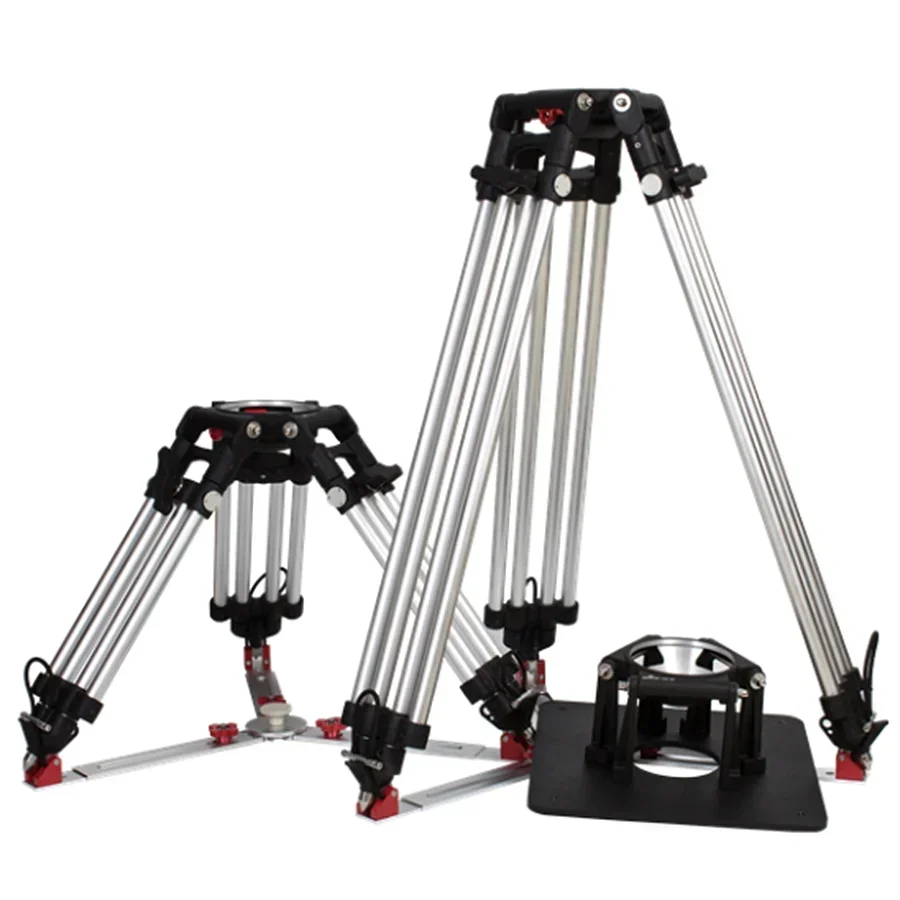 

PhotographyJiepai STONE 150P Professional Broadcast Heavy Duty Camera Film Tripod Leg for Filming