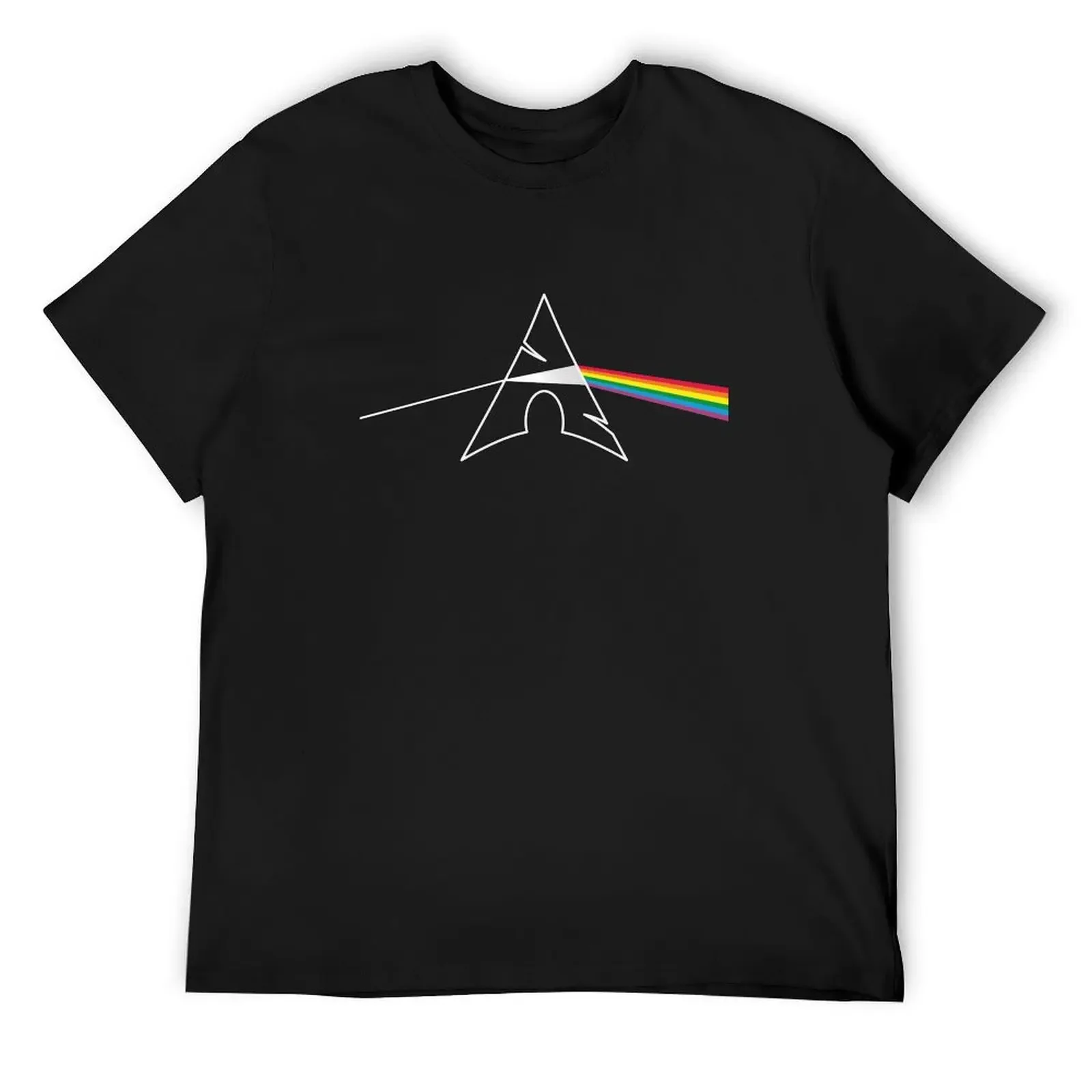 Arch Linux Prism T-Shirt Aesthetic clothing basketball graphic tees Clothing t shirts men