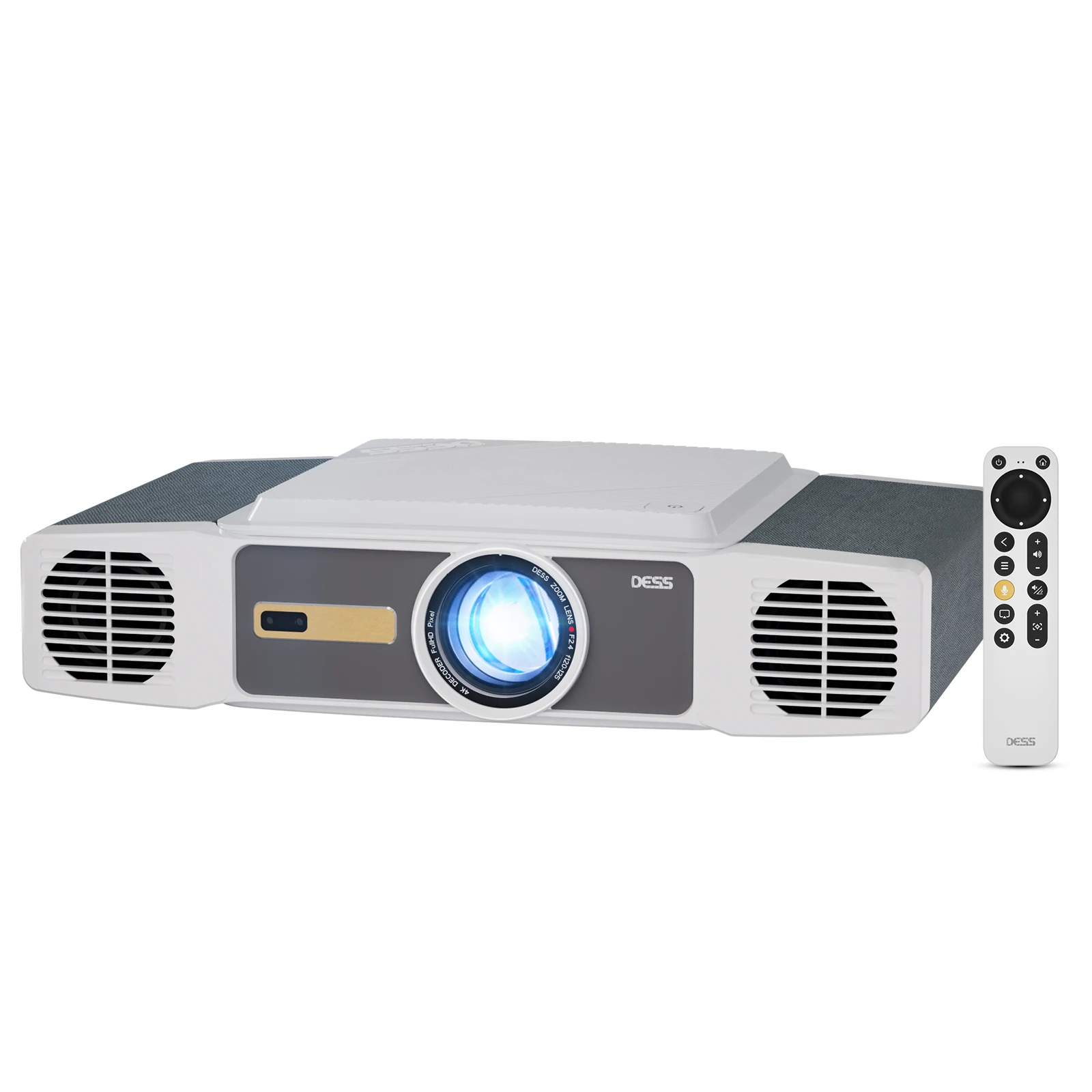 

DESS 4K Projector Ultra HD Picture Quality Hi-Fi Sound Home Theater Mirror Smart Android TV Projector Autofocus HD