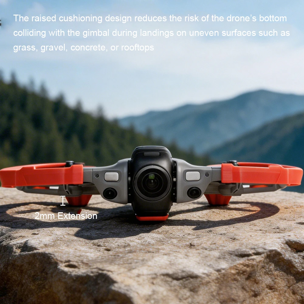 

Landing Gear Riser for DJI Avata 360 Raise Height Protect Bottom Gimbal Hard Rough Ground FPV Friendly