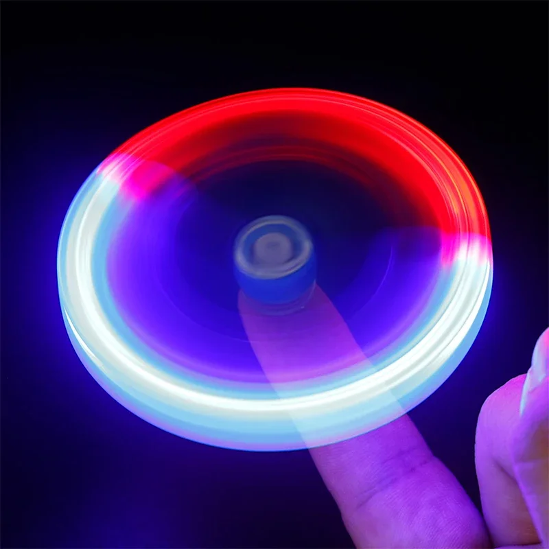 LED Luminous Light Spinning Pens Drawing Invisible Ink Pen Kid Fidget Spinner Relief Stress Toys Children Learning Education Toy