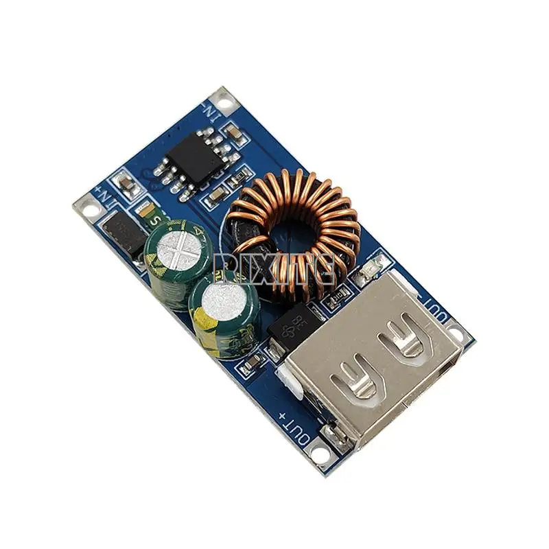 USB DC Step-Down Module 12V 24V To QC2.0 QC3.0 Fast Charge Mobile Phone Charging Board For Apple Huawei FCP Quick Charger 