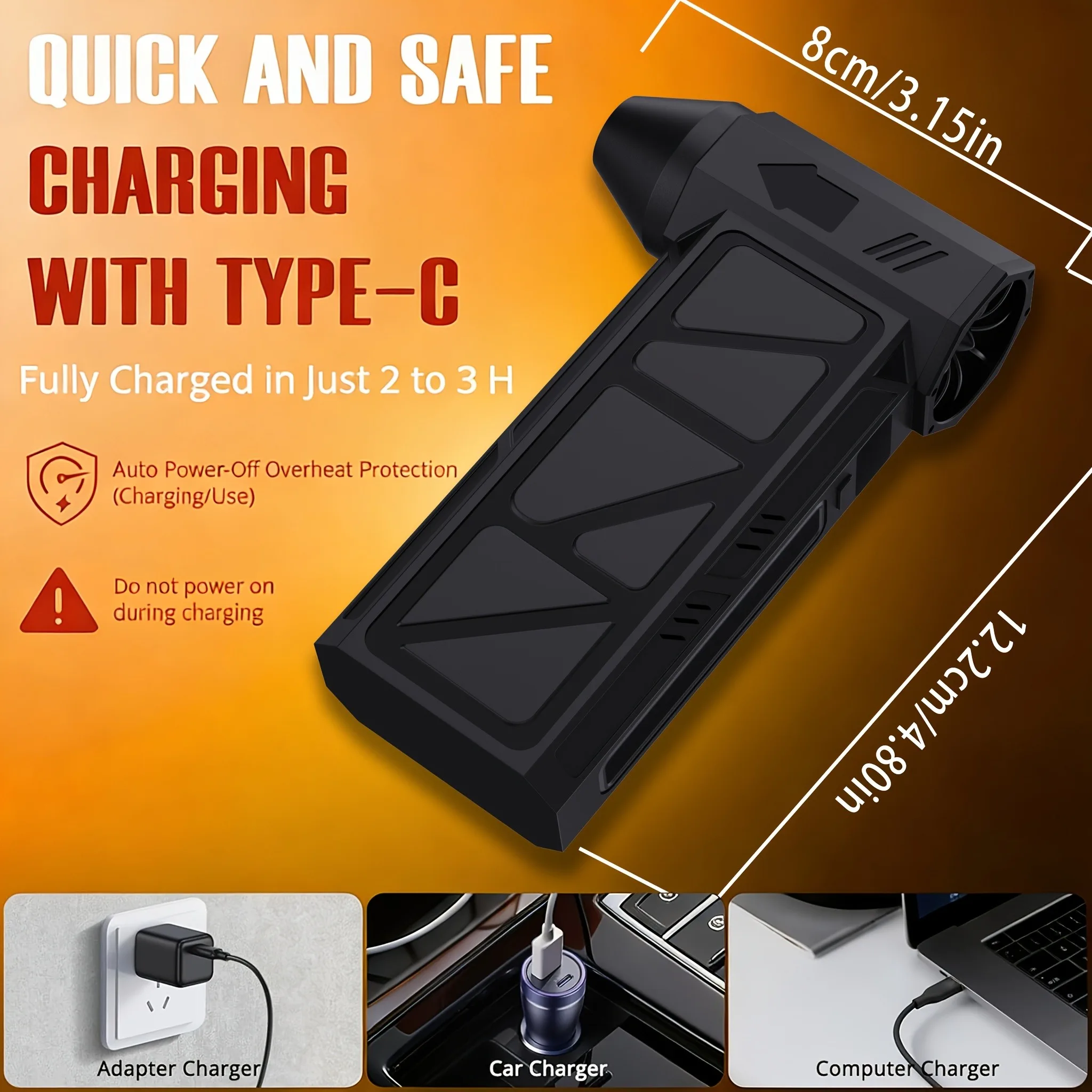 เครื่องเป่าลมสำหรับทำความสะอาด - Dryer Car Blower บทวิจารณ์และราคา