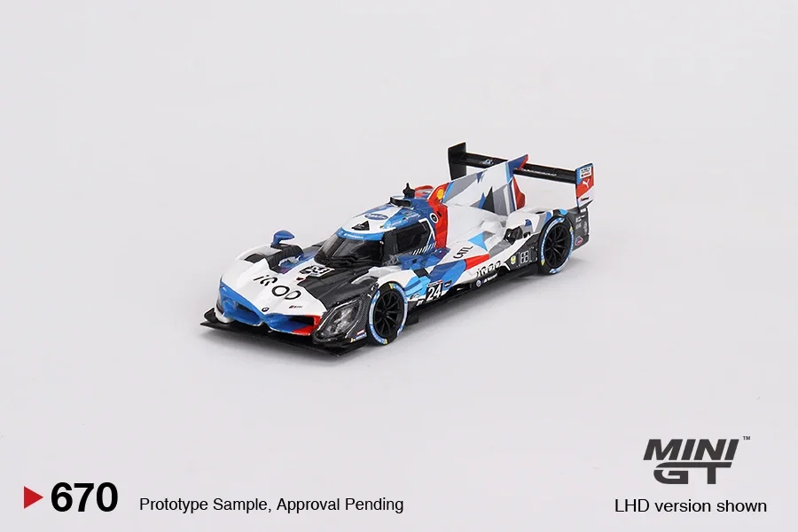 MINIGT 1/64 BMW M Team RLL Cadillac Racing 2023 IMSA Acura ARX-06 GTP coche de juguete de aleación vehículo de Motor modelo de Metal fundido a presión