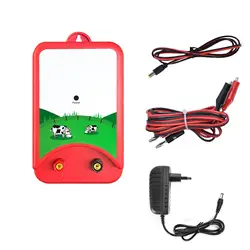 Electric Fence Energizer for Containing Livestock and Preventing Wild Animals Intruding Electronic Fence Host Without Alarm