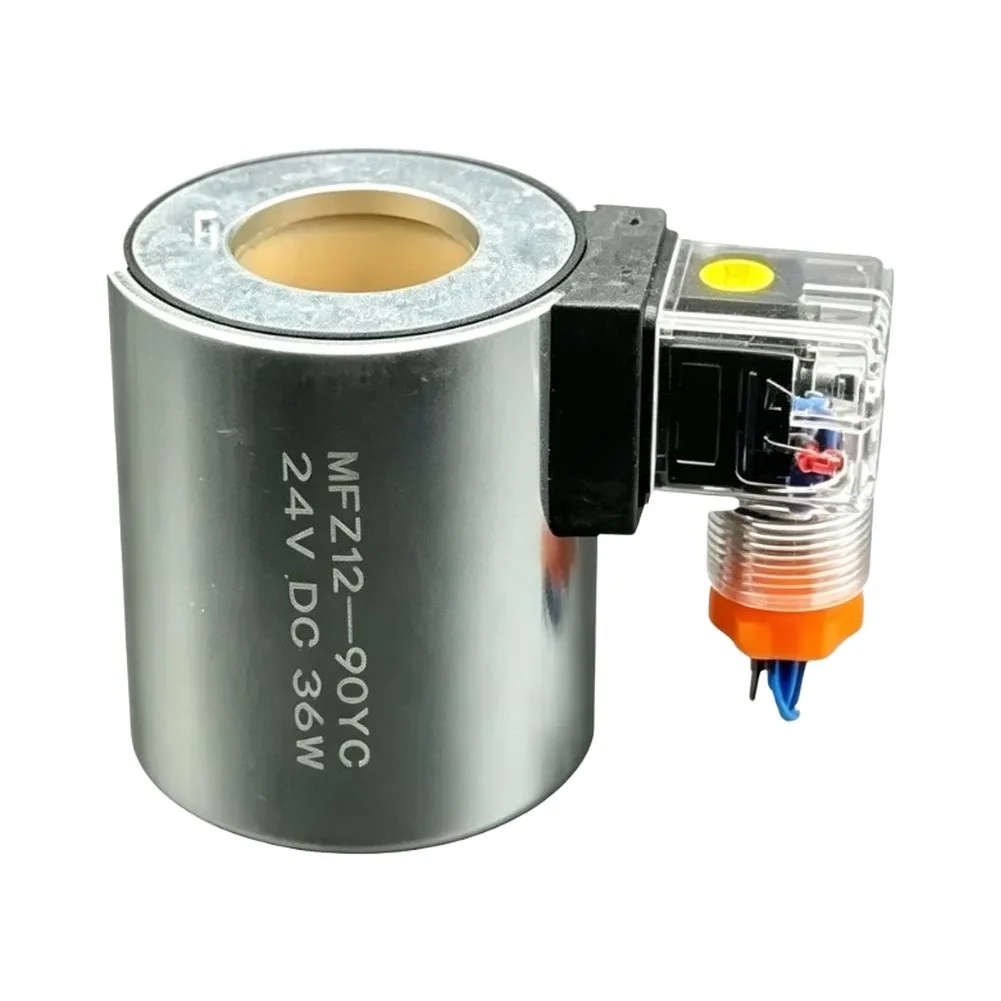 12VDC Hydraulic Coil Hydraulic Solenoid Coil For Frequent Operation Environments For Standard Hydraulic Valves