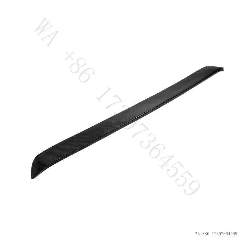 Car modification suitable for Nissan R33 GTR, black carbon fiber top wing