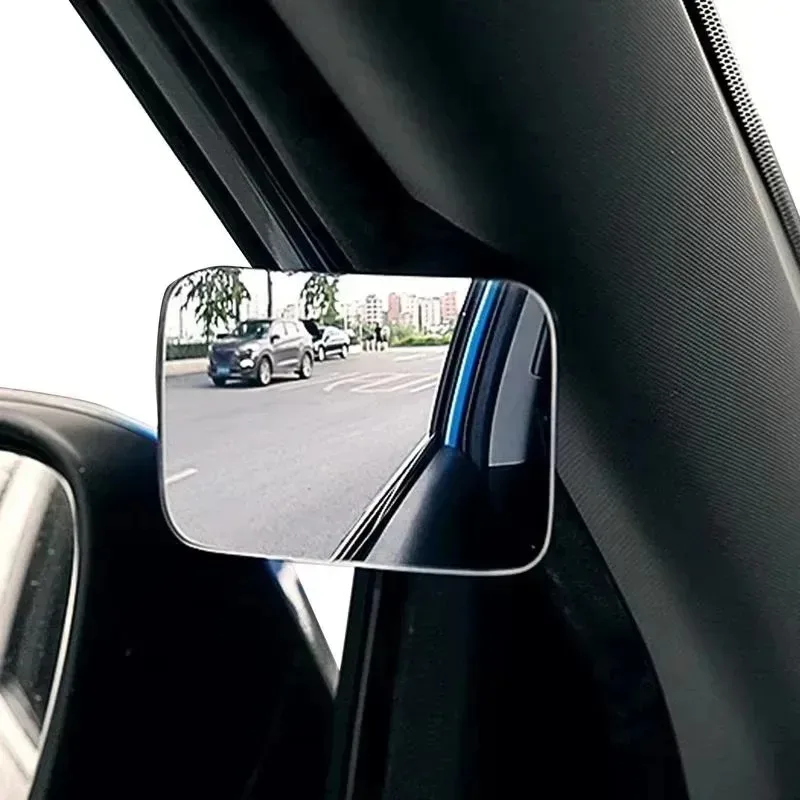 New 1pair for Interior Rearview Mirror Adjustable Wide-angle High-definition Convex Auxiliary Pasted Type Rearview Mirror