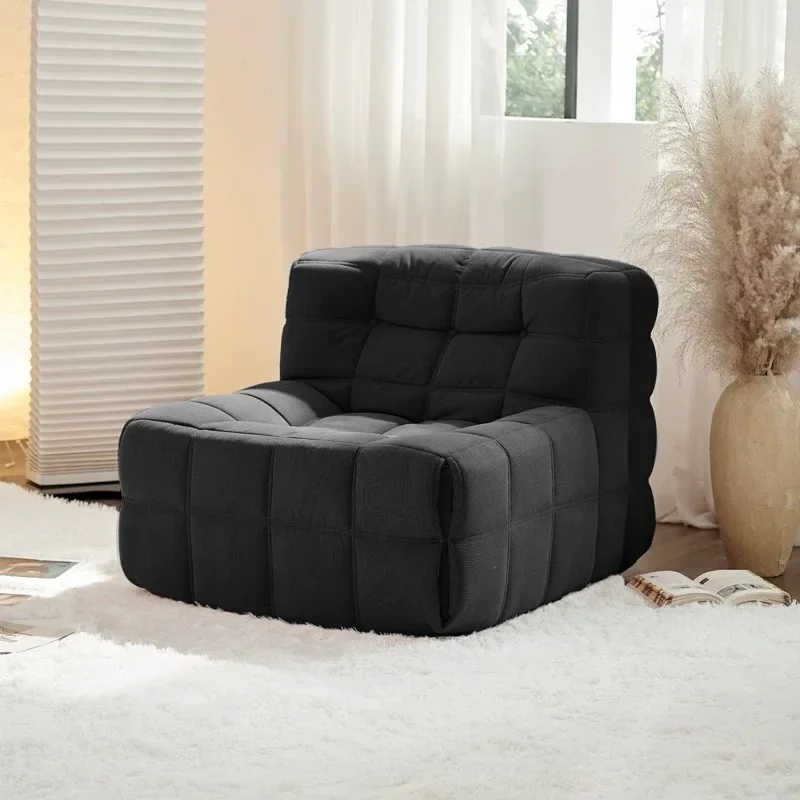Modern Luxury Living Room Sofa Set Furniture Single Seat Velvet Compression Boneless Vacuum Bag Home Interior Design For Sale
