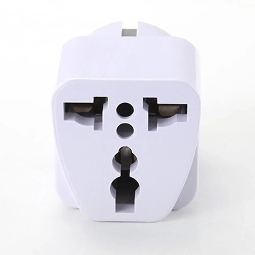 1 5 10pcs Universal EU To US/UK/AU Power Plug Adapter 2 3 Pin Connector Europe Korea Brazil Travel Electrical Adapter Socket