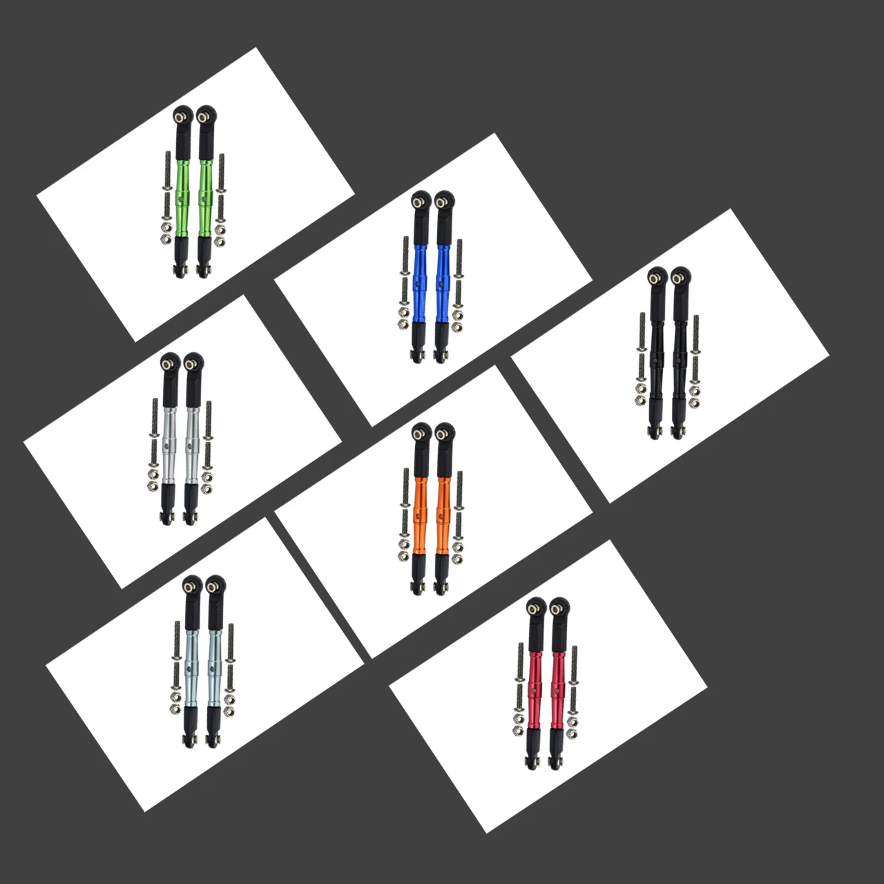 LOSI 1/10 Baja Rey 1.0 / 2.0용 스티어링용 GPM 알루미늄 프론트 턴버클 / 2.0 LOS234003