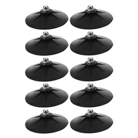 10Pcs Rubber Suction Cups for Boxing Sandbag Base Strong Grip Floor Mounting Kit for Punch Bag Training Equipment Accessories