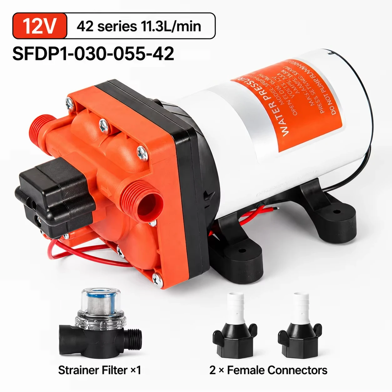 Pompa a Diaframma per Acqua Do - Rv Water Pump 12V 55Psi recensione e prezzo