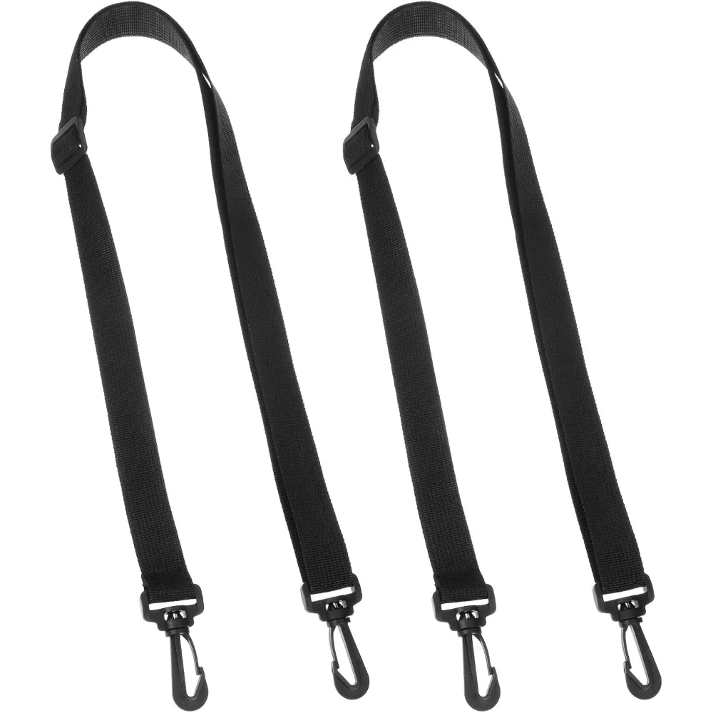 Laptop Bag Strap Replacement, 55 Inch Crossbody with Metal Hooks, 0.98 Inch Wide Nylon