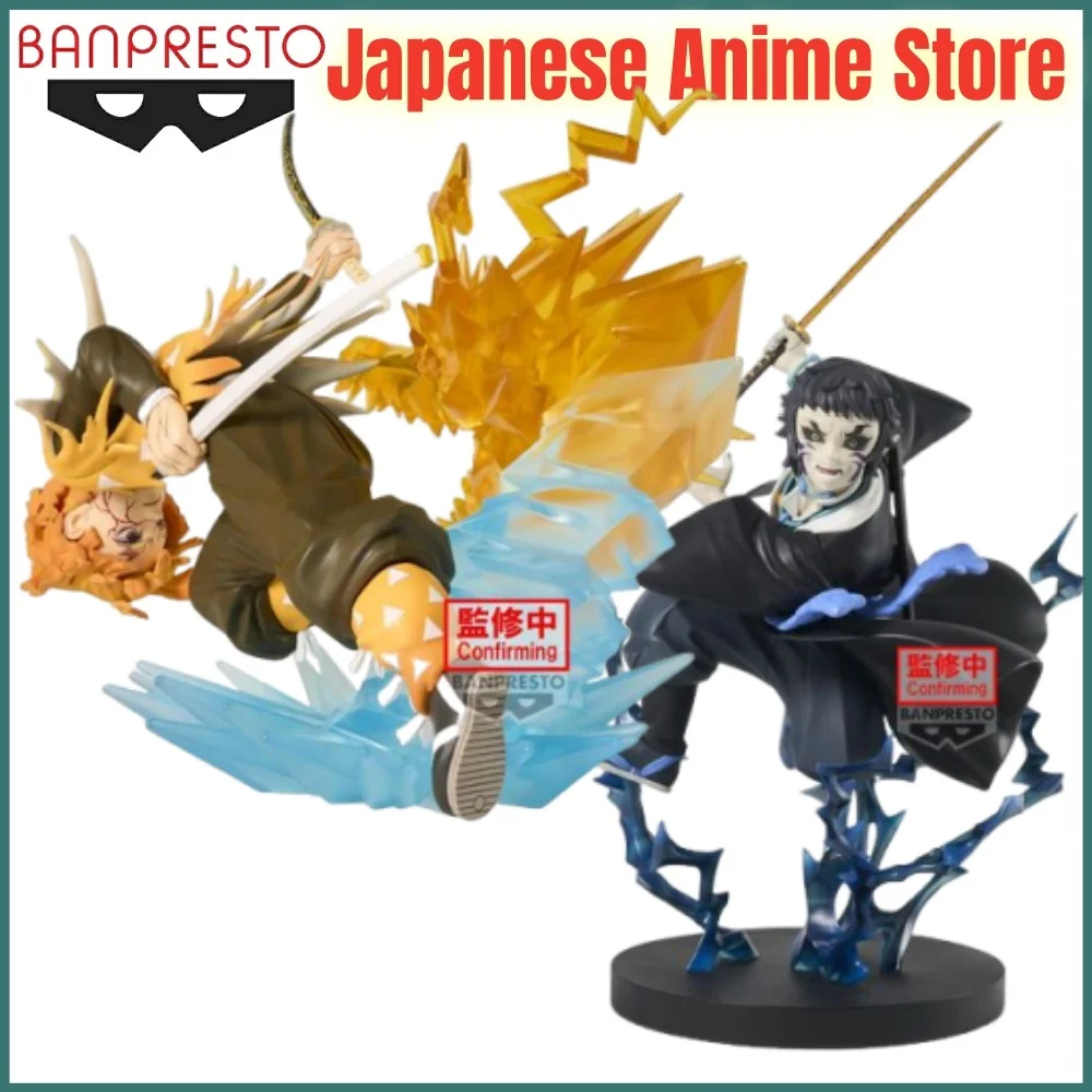 

Original Banpresto Demon Slayer: Kimetsu no Yaiba Anime Kaigaku & Agatsuma Zenitsu Vibration Stars Action Figurine Model Figuart